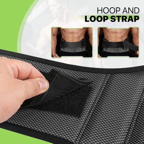 Weight Lifting Belt for Men Women, 8"" Back and Lumbar Support Gym Belt for Bodybuilding, Fitness, Powerlifting, Cross Training in Saudi Arabia
