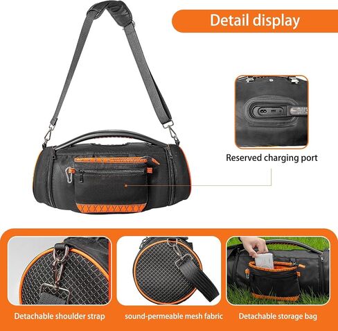 Carrying Case Compatible with JBL Boombox 3 / Boombox 3 Wi-Fi/Boombox 2 Portable Bluetooth Speaker, Portable Fashion Travel Case in Kuwait