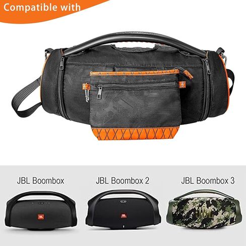 Carrying Case Compatible with JBL Boombox 3 / Boombox 3 Wi-Fi/Boombox 2 Portable Bluetooth Speaker, Portable Fashion Travel Case in Kuwait