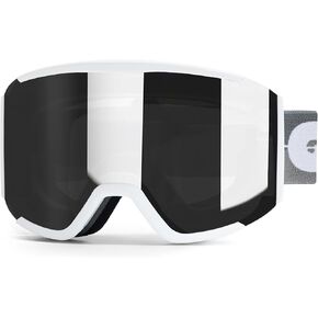 Ski Goggles For Men Women,Anti Fog UV Protection Snowboard Goggle for Adult Youth,Snow Goggles Over Glasses