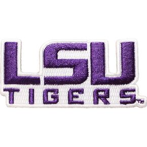 Official Louisiana State 'LSU Tigers' Logo Iron On Embroidered NCAA Jersey Patch
