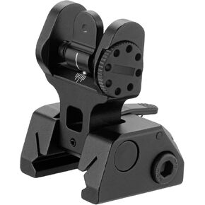 Rear Iron Sights, Picatinny/Weaver Rail Backup Sight