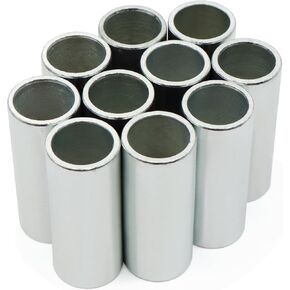 1/2"IDx5/8"ODx1-1/2"طول فولاذ غير ملحوم، فولاذ فاصل معدني، 10 قطع in Kuwait
