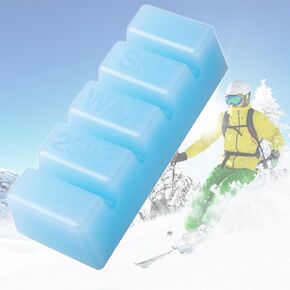 Snowboard Wax, Ski Wax, Universal Blend Ski and Snowboard Wax for All Skis and Snowboards Protection & Maintenance, Blue