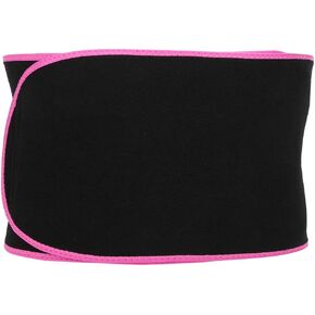 Waist Trainer Wrap, Adjustable Waist Trimmer for Women Men, Sauna Sweat Belt, Neoprene Waist Slimming Belt Lower Back Abs Support Stomach Sweat Band for Workout Fitness()
