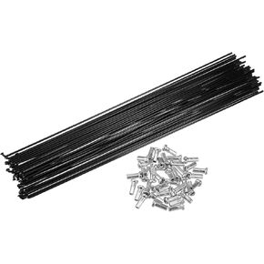 ACROPIX 40 Pcs Bicycle Steel Spokes 14G Bike Spoke 292mm Length with Nipples for Most Bicycle Car Parts