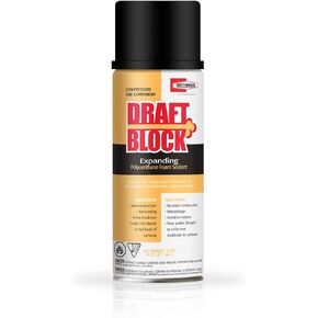 Rectorseal 96500 12-Ounce Aerosol Draft Block Polyurethane Foam Sealant