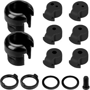 Through Hull Wiring Kit for Kayaks, Kayak Wiring Kit for Device Battery, Fish Finders, Motors, Lighting Kits Kayak Fishing Accessories Connections - Compatible with Wilderness Systems Bonafide Kayak