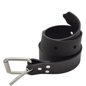 Diving Weight Belt with Quick Release Stainless Steel Buckle Rubber Weight Belts for Free Diving, Spear Fishing Diving Belt 53 inches(1.35m)