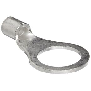 Morris Products 11046 Ring Terminal, Non Insulated, 16-14 Wire Size, 3/8" Stud Size (Pack of 100)