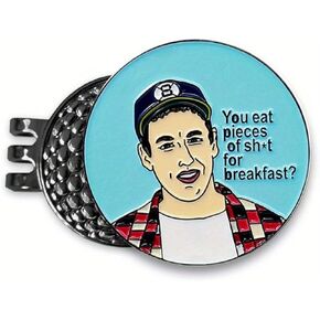 Golf Ball Marker and Magnetic Hat Clip, Funny Golf Ball Marker Hat Clip for Men Women, Premium Golf Accessories Gifts