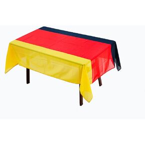 MSFHHA Rectangular Tablecloth Germany German Flag Tablecloth Fade-Resistant Washable National Flag Tablecloth, Suitable for Kitchen Dining Family Gatherings and Outdoor Events,59 Inches * 83 Inches.