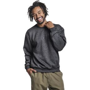 Polo Wear Men's Crewneck Sweatshirt - Fleece Pullover, Lightweight Casual Long-Sleeve Top, Comfortable Cotton-Blend