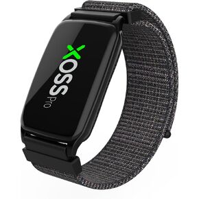 XOSS BBP Heart Rate Monitor Armband with Bluetooth5.0 & ANT+, IPX68 Waterproof & Rechargeable 60Hours Long Battery Life Heart Rate Monitor Watch, Accurate Workout Data Heart Rate Monitor for Exercise