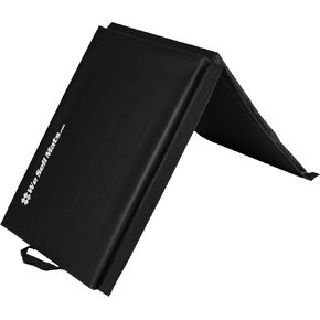 We Sell Mats 2 ft x 6 ft x 2 in Fitness & Exercise Mat, Portable with Hook & Loop Fasteners, Lightweight and Folds for Carrying