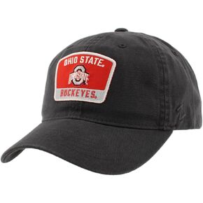 ZHATS Men's Standard NCAA Officially Licensed Hat Scholarship Patch Charcoal Switchback, Grey, One Size
