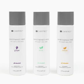 CariFree Maintenance Rinse, Mint Flavored, Anti-Cavity Fluoride Mouthwash, Dentist Recommended, Prevents Oral Decay, Freshens Breath, Alcohol-Free, Neutralizes pH (Previously CTx3)