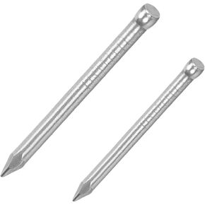 uxcell 30mm 35mm Finishing Nails Hand-Drive Hardware Carbon Steel Nail 400pcs
