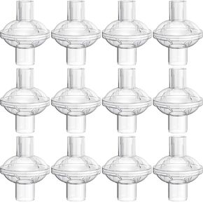 12-pack CPAP Inline Filter, Universal Inline CPAP Filter Compatible with BiPAP Machines ResMed,Dreamstation Standard, Any CACP Machine Size 22mm and 25mm Tube