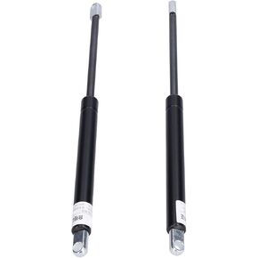 YWBL-WH 2 Pcs Gas Struts for Cabinets,600-900N Soft Open Gas Spring Lid Stay Cabinet Door Support,Black(Pressure 800N), Spring