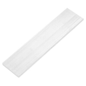 uxcell Square Aluminum Flat Bar, 1/4" Thickness 2-5/32" Width 12" Length Square Aluminum Bar 6063 Aluminum Flat Plate, 6 x 55 x 305mm Solid Mill Stock
