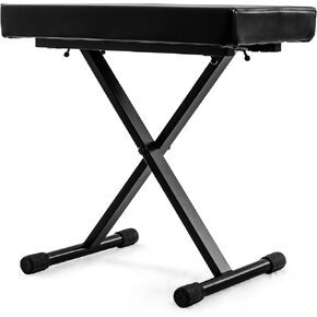 Nomad Deluxe X-Style Keyboard Bench with 265-Pound Weight Capacity (NKB-5505)