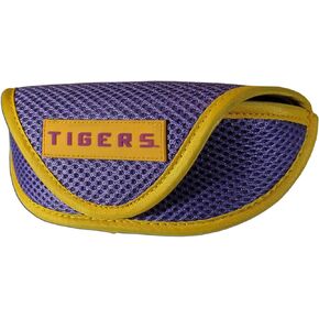 NCAA LSU Tigers Sports Sunglasses Case, Purple