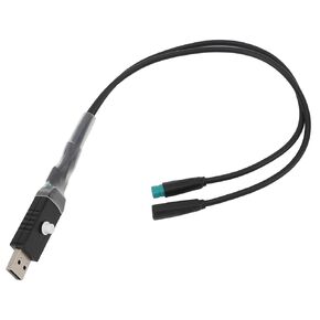 USB Programming Cable, Speed Limit Release, Wheel Diameter Setting for Bafang M600 M510 M500 with CAN Protocol Compatibility, SPYMINNPOOp89ugc4abs