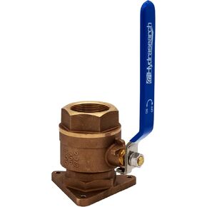 | 2-1/2" Low Profile Bronze Ball Type Seacock | 600 PSI Rated, Full Flow | MPN: 00ASC250LP | Hydrasearch