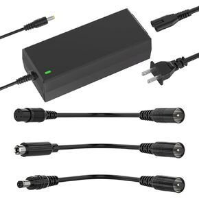 42V 2A Scooter Charger Removable Connector for 36V Pocket Mod, Sports Mod Lithium Battery Compatible with GOTRAX,Ninebot,Hiboy Electric Scooter Charger