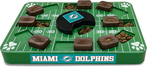 Pets First NFL New York Jets Large Puzzle Toy, Dog Puzzle Treat Toy, New Large Size, Interactive Dog Treat Toy, Dog Slow Feeding Toy in Saudi Arabia
