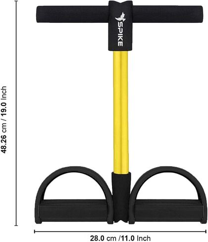 SPIKE Black Tummy Trimmer for Home Gym Exercise Leg Exercise Ab Exercise Full Body Exercise for Men and Women in Kuwait