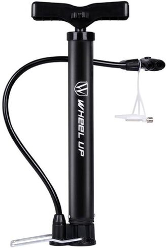 LETTON Presta and Schrader Automatic Reversible Portable Foot Pump Mini Bicycle Air Pump 120PSI with Ball Needle Multifunction in Saudi Arabia
