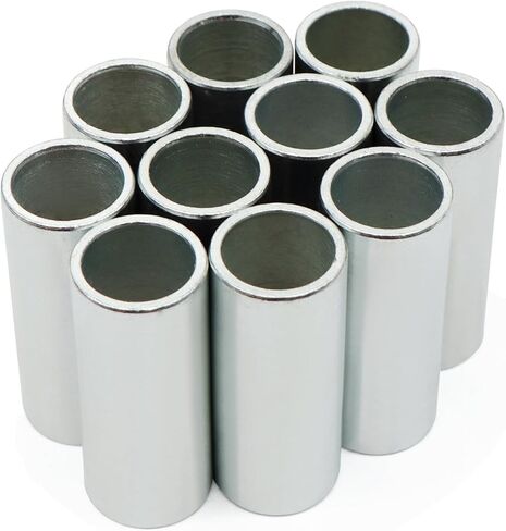 1/2"IDx5/8"ODx1-1/2"طول فولاذ غير ملحوم، فولاذ فاصل معدني، 10 قطع in Kuwait