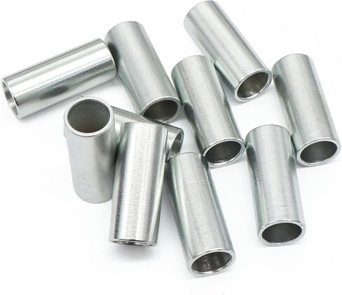 1/2"IDx5/8"ODx1-1/2"طول فولاذ غير ملحوم، فولاذ فاصل معدني، 10 قطع in Kuwait