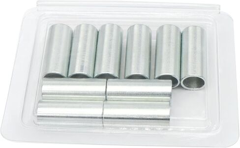 1/2"IDx5/8"ODx1-1/2"طول فولاذ غير ملحوم، فولاذ فاصل معدني، 10 قطع in Kuwait