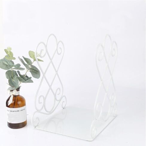 Artkingdome Book Ends Luxury Bookends, Retro Organizer Stand, Desk Holder Racks School Liberary Bookshelf Decorative Bookend 1pair w/Padding Gift in Kuwait