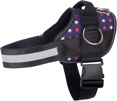 Joyride Basic Essential Dog Harness 1.0 - Small, Medium, Large Dogs, No-Pull Pet Vest with 3 Side Rings for Leash Placement, Adjustable for Training (Best Friend Society, M) in Saudi Arabia