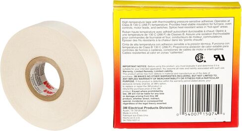3M™ Glass Cloth Electrical Tape 27, 3/4 in x 66 ft, 1 Roll/Carton in Saudi Arabia