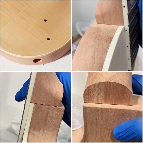 DIY Guitar Kits Build Your Own Unfinished Electric Guitars Project Package with All Accessories in Saudi Arabia