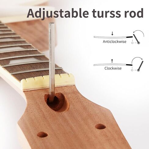 DIY Guitar Kits Build Your Own Unfinished Electric Guitars Project Package with All Accessories in Saudi Arabia