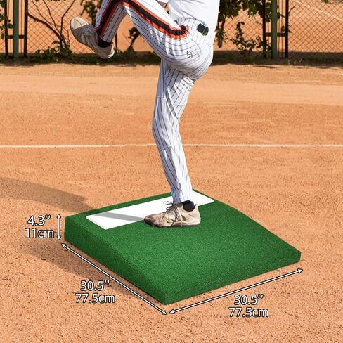 Pitching Mound, Portable Pitchers Mound for Baseball Softball with Non-Slip Plate, Lightweight Baseball Mound for Pitching Taining in Saudi Arabia