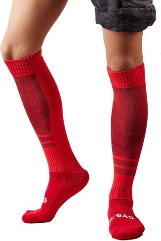 Matari Men's Sports Athletic Compression Football Soccer Socks Over The Knee High Socks in Saudi Arabia