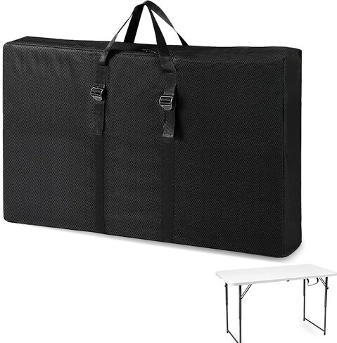Folding Table Storage Bag, Outdoor Table Carry Bag for 6FT Folding Picnic/Camp Tables,Waterproof Poker Table Cover - 36" L x 5" W x 30" H in Saudi Arabia