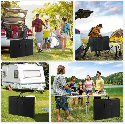 Folding Table Storage Bag, Outdoor Table Carry Bag for 6FT Folding Picnic/Camp Tables,Waterproof Poker Table Cover - 36" L x 5" W x 30" H in Saudi Arabia