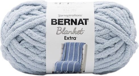 Bernat Blanket Extra - 2 Pack of 97 Yards/10.5 oz School Bus Yellow 100% Polyester Yarn in Saudi Arabia