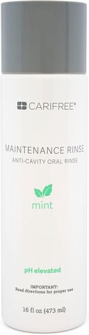 CariFree Maintenance Rinse, Mint Flavored, Anti-Cavity Fluoride Mouthwash, Dentist Recommended, Prevents Oral Decay, Freshens Breath, Alcohol-Free, Neutralizes pH (Previously CTx3) in Saudi Arabia