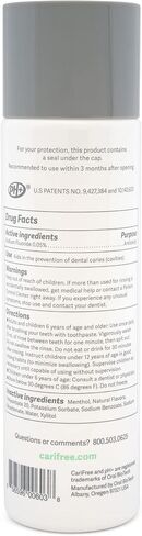 CariFree Maintenance Rinse, Mint Flavored, Anti-Cavity Fluoride Mouthwash, Dentist Recommended, Prevents Oral Decay, Freshens Breath, Alcohol-Free, Neutralizes pH (Previously CTx3) in Saudi Arabia
