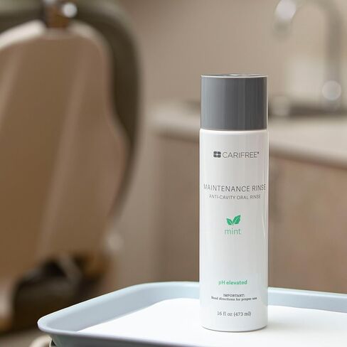 CariFree Maintenance Rinse, Mint Flavored, Anti-Cavity Fluoride Mouthwash, Dentist Recommended, Prevents Oral Decay, Freshens Breath, Alcohol-Free, Neutralizes pH (Previously CTx3) in Saudi Arabia