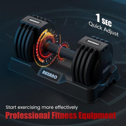 Adjustable Dumbbell 25LB Single Dumbbell Weight, 5 in 1 Weight Dumbbell with Non-Slip Handle,Ideal for Home Gym Workouts in Saudi Arabia
